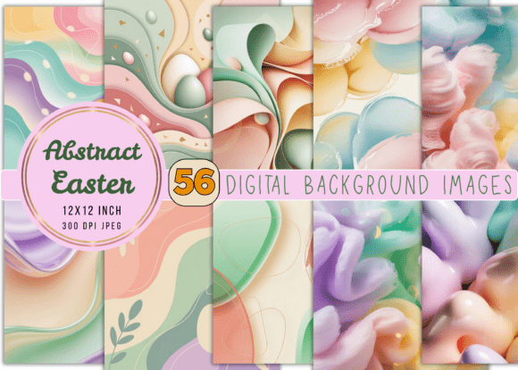 Download Abstract Art Easter Digital Backgrounds - Digital background Collection
